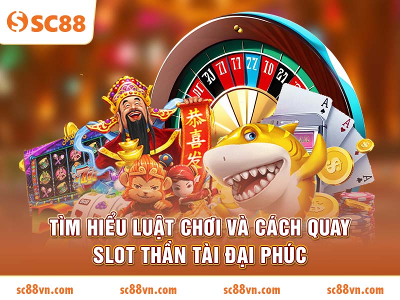 Tìm hiểu luật chơi và cách quay slot Thần Tài Đại Phúc